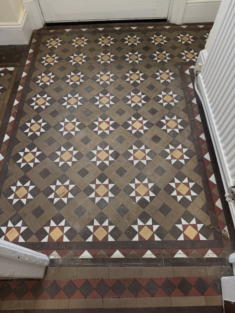 Victorian Hall Floor Before Cleaning Oxford Victorian Hall Floor Before Cleaning Oxford